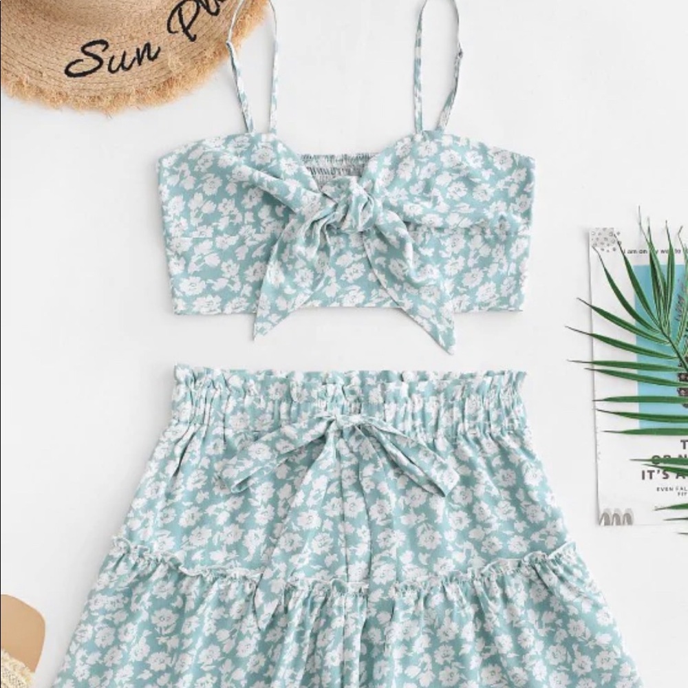 Gorgeous and Fresh Two-Piece Set✨